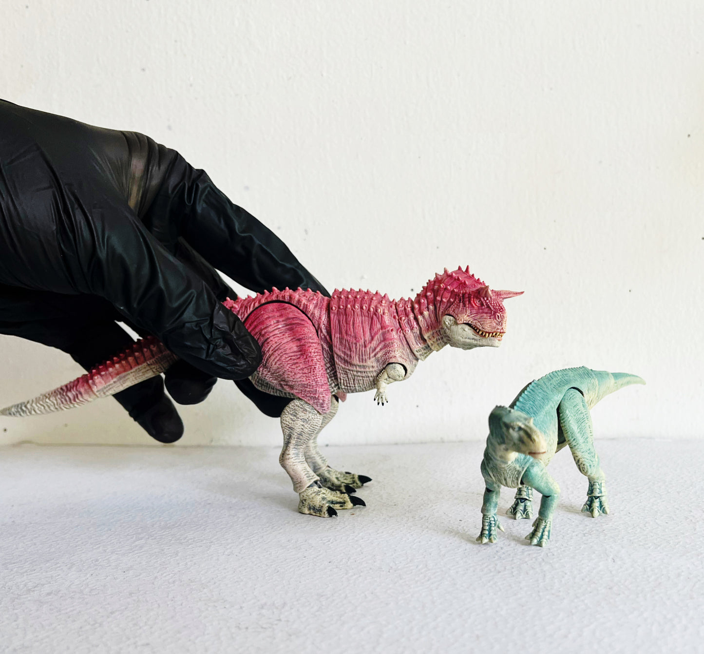 Pocketsaurus Carnotaurus Monster and Iguanodon