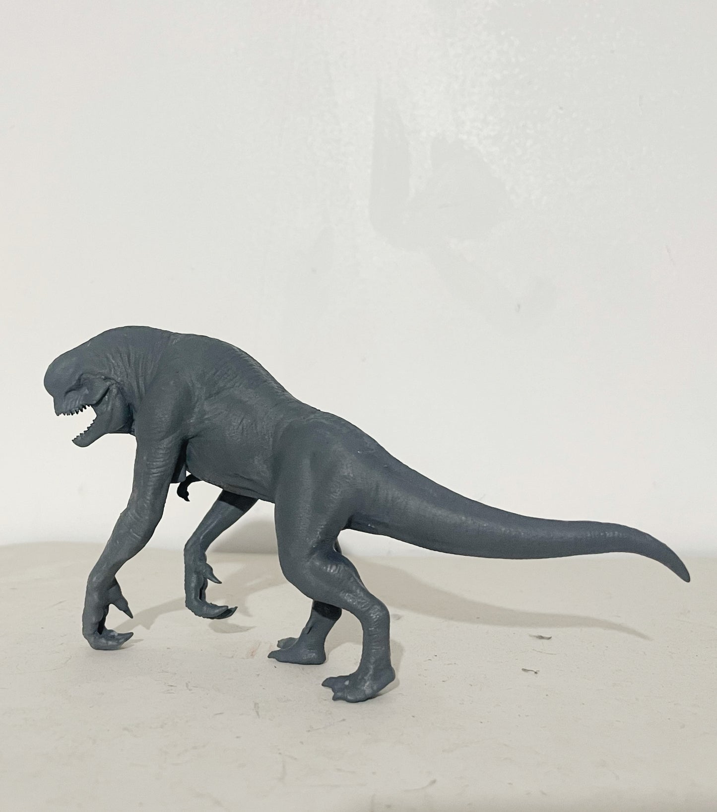 Unpainted Hybrid Rex Mini Figure