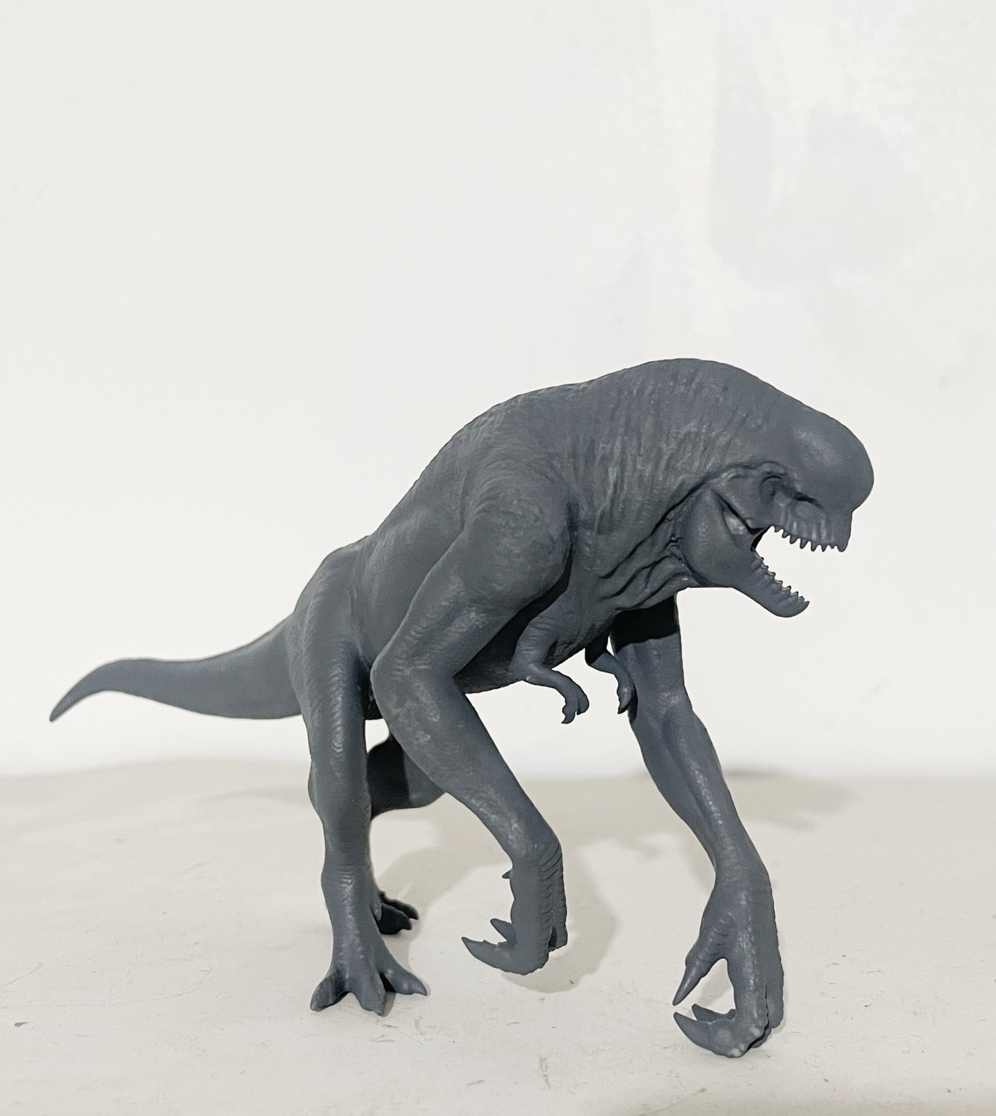 Unpainted Hybrid Rex Mini Figure