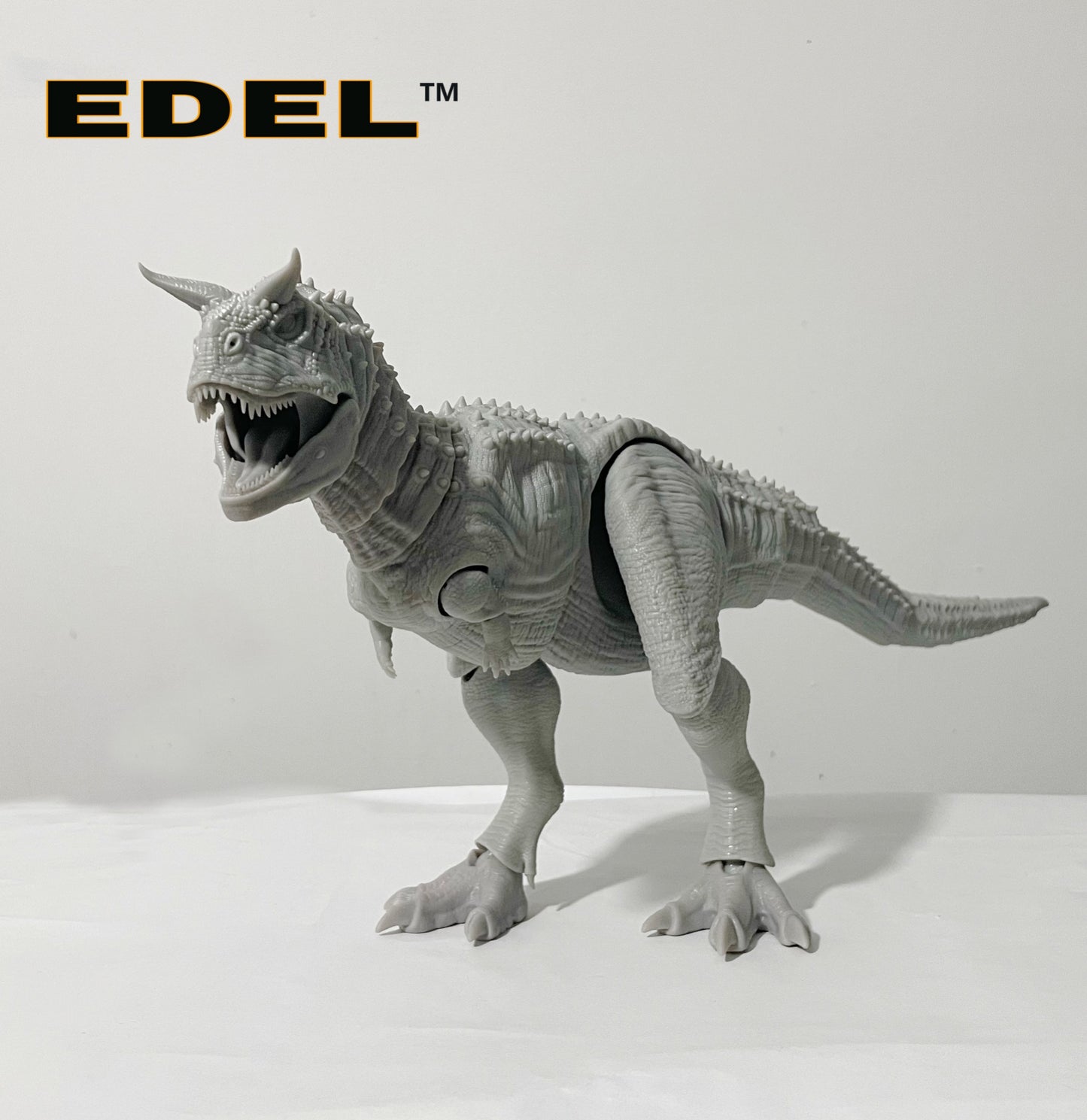 Unpainted Carnotaurus Monster 1/35 scale Super articulated.