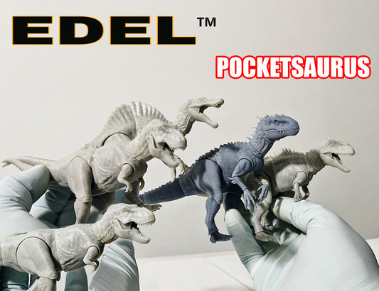 Pocketsaurus pack of 5 UNPAINTED